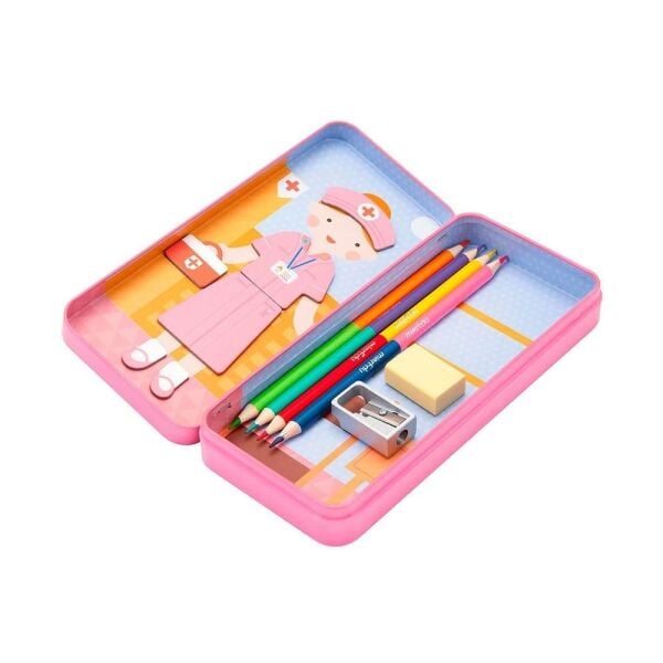 Manyetik Puzzle Kutusu - Sağlık Çalışanı