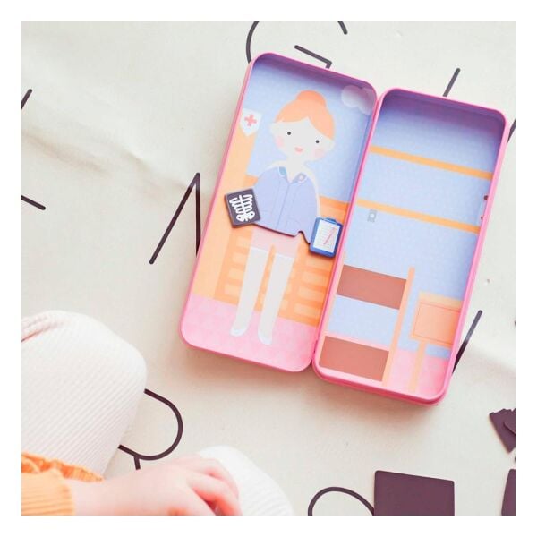 Manyetik Puzzle Kutusu - Sağlık Çalışanı