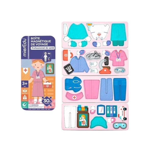 Manyetik Puzzle Kutusu - Sağlık Çalışanı