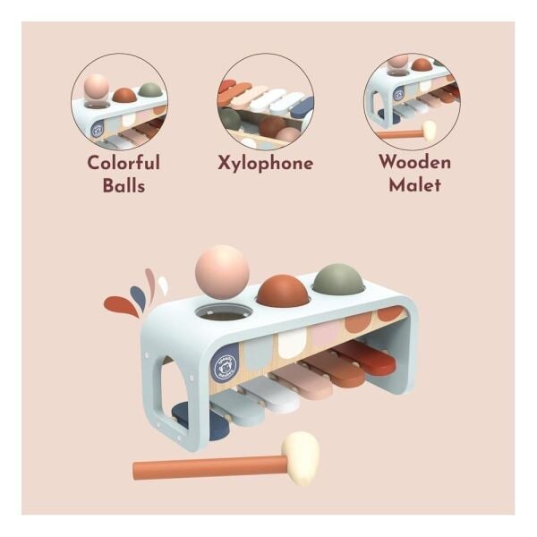 Vurmalı Ahşap Ksilofon