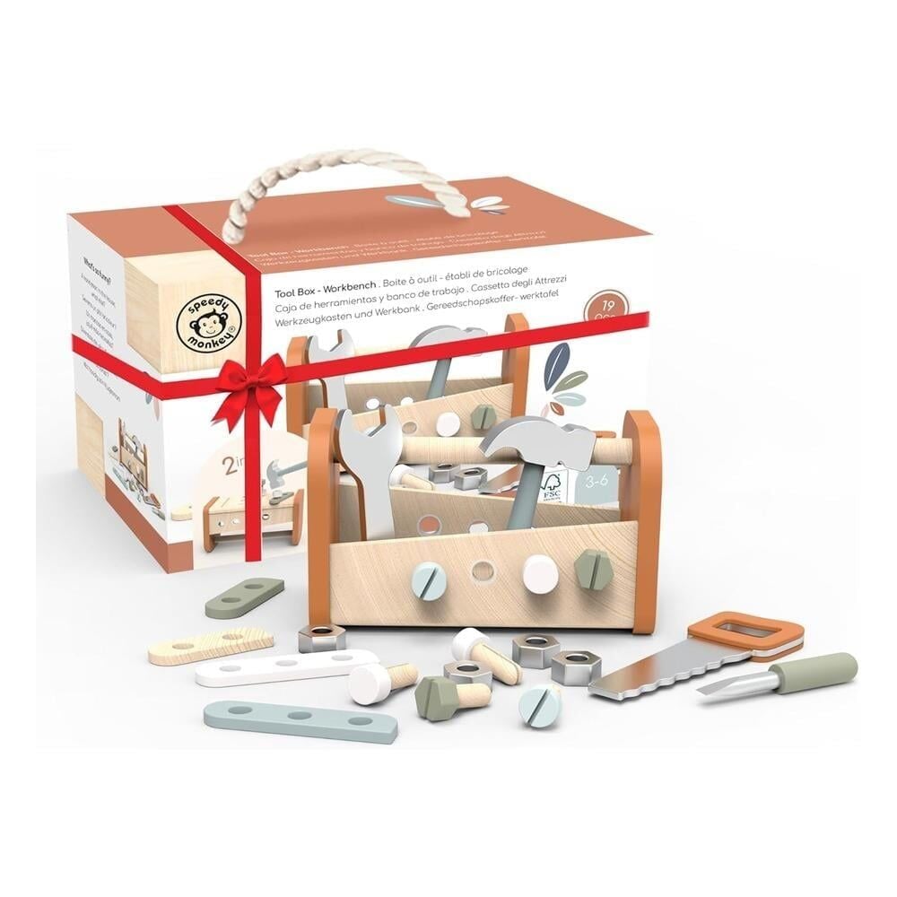 Ahşap Alet Çantası - Tamir Masası