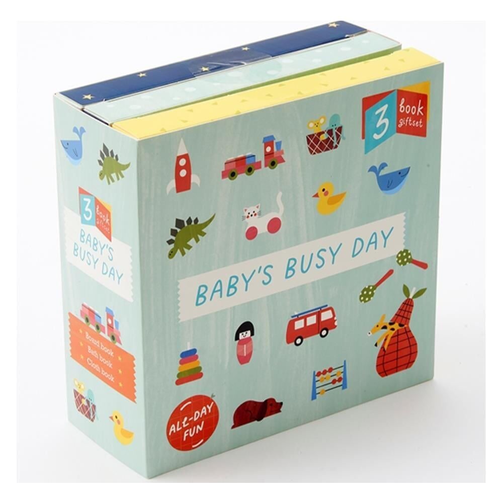 Baby's Busy Day - 3 Book Gift Set
