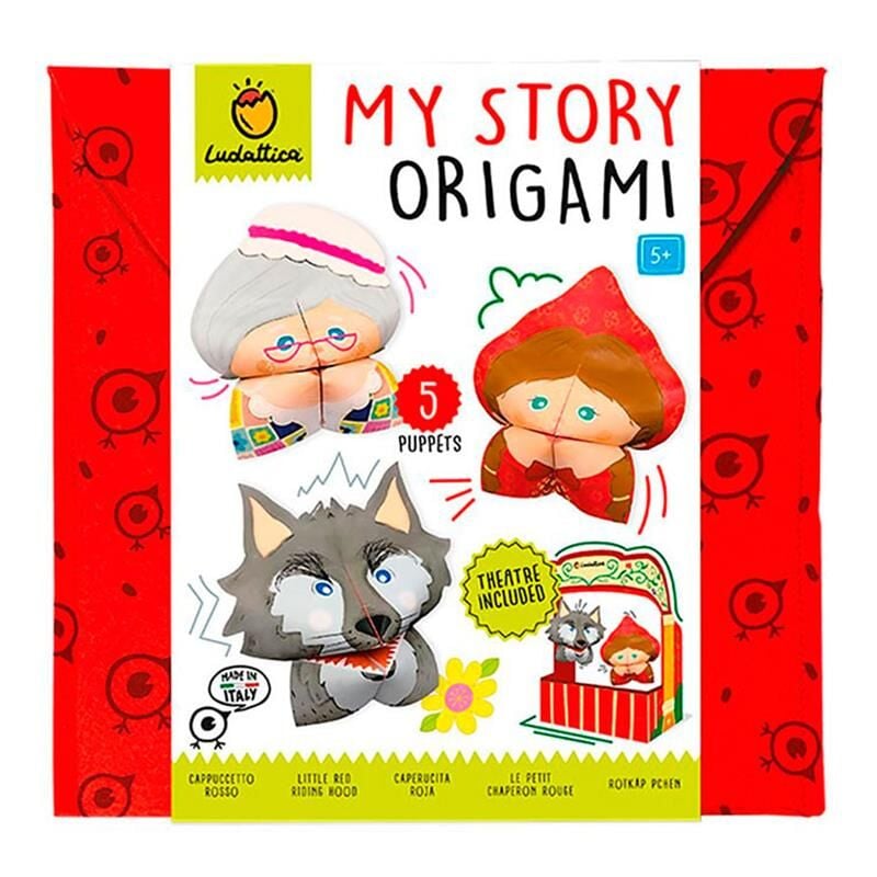 Origamiden Hikayeler - Kırmızı Başlıklı Kız