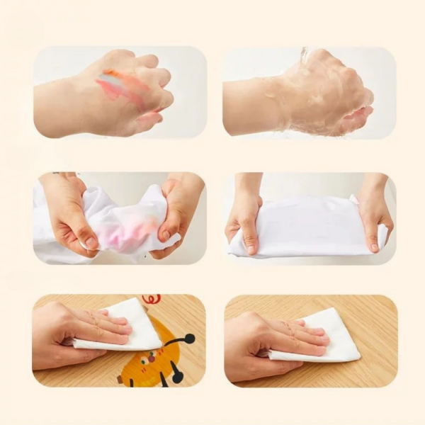 Yuvarlak Uçlu Yıkanabilir Marker - 12 Renk