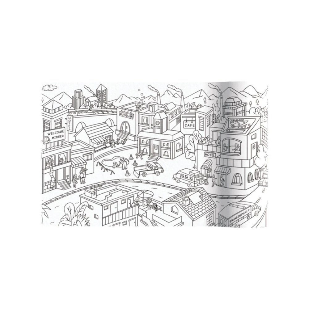 Dev Boyama Rulosu - Şehir, 10 Metre