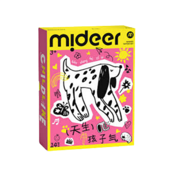 Lüks Eğlenceli Dövme Çıkartmaları – Pembe, 14 Parça