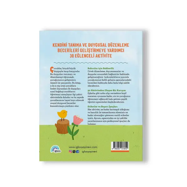 Bedenimi Dinliyorum 'Çocuklar İçin Aktiviteler'