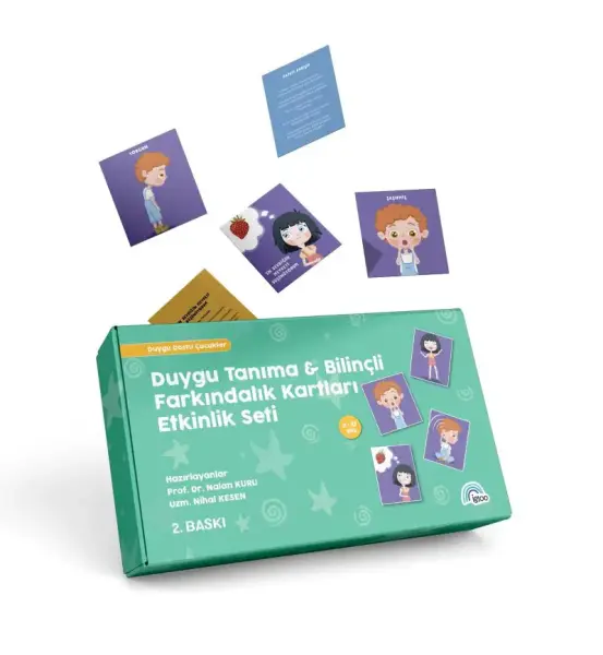 Duygu Tanıma - Bilinçli Farkındalık Kartları Etkinlik Seti