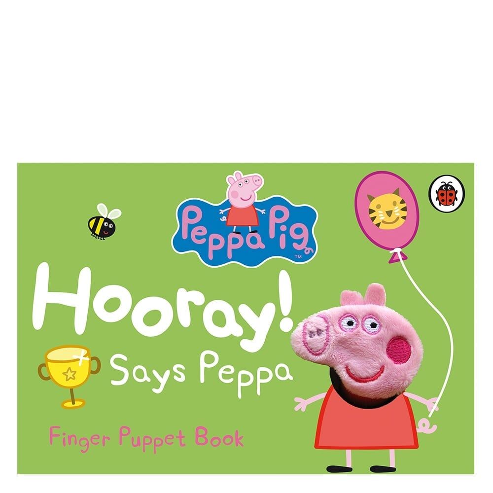 Peppa Pig - Hooray Says Peppa Finger Puppet Book