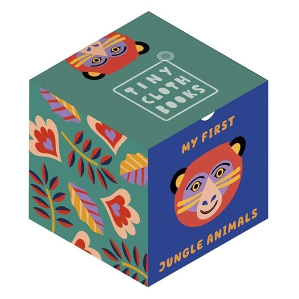 Tiny Cloth Book - My First Jungle Animals