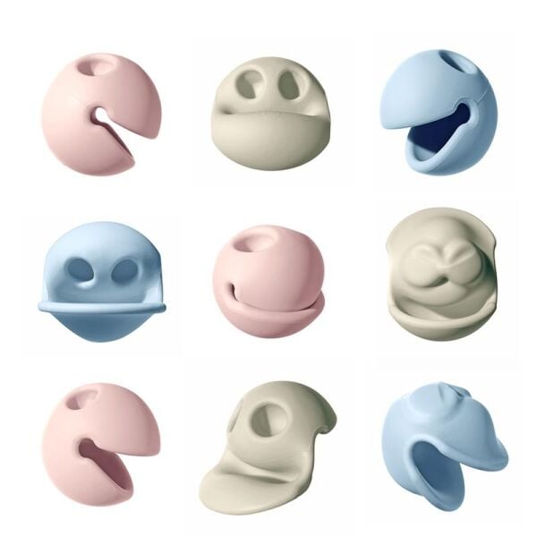 Mox 3-Set Pastel Ice Blue-Baby Pink-Beige