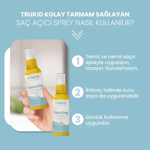 Kolay Tarama Sağlayan Saç Açıcı Sprey - 207 ml