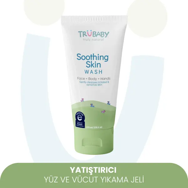 Egzama Eğilimli Ciltler İçin Yatıştırıcı Yüz ve Vücut Yıkama Jeli 236.5 ml