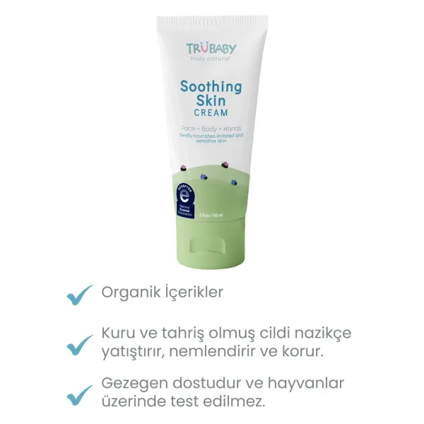 Egzama Eğilimli Ciltler İçin Yatıştırıcı Bakım Kremi - 58 ml