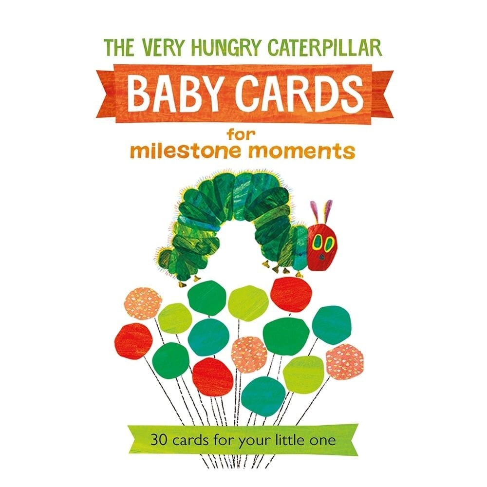 Very Hungry Caterpillar Baby Cards for Milestone Moments – Baby Celebration Cards