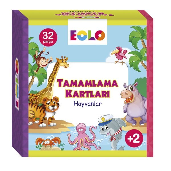 Tamamlama Kartları – Hayvanlar