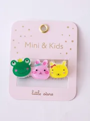 Üçlü Figür Çocuk Toka