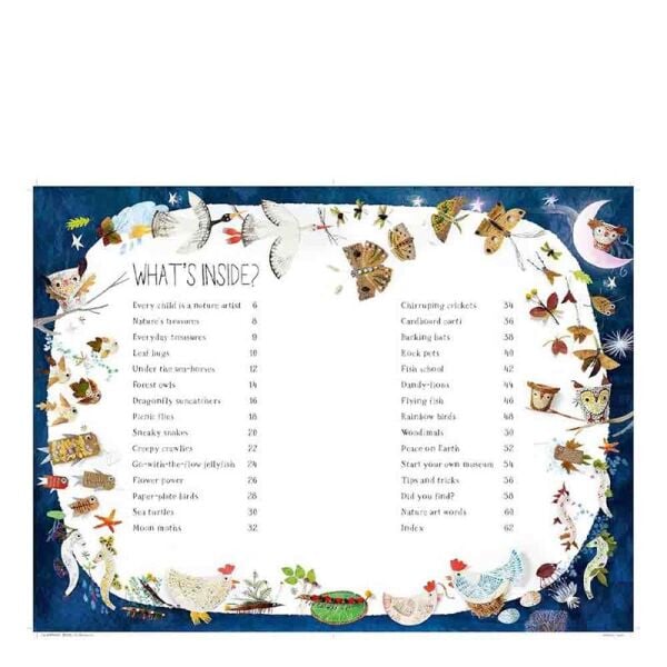 The Big Book Of Nature Art - Hardback