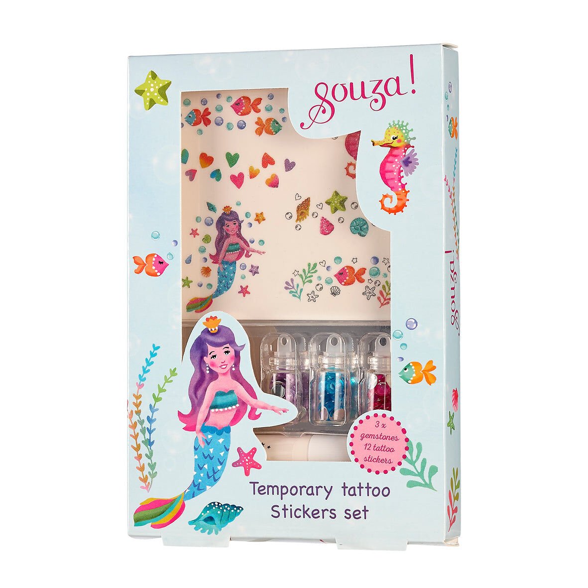 Deniz Kızı Glitter Dövme