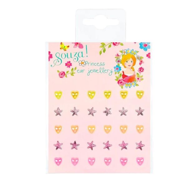 Kalp Ve Yıldız Sticker Küpe