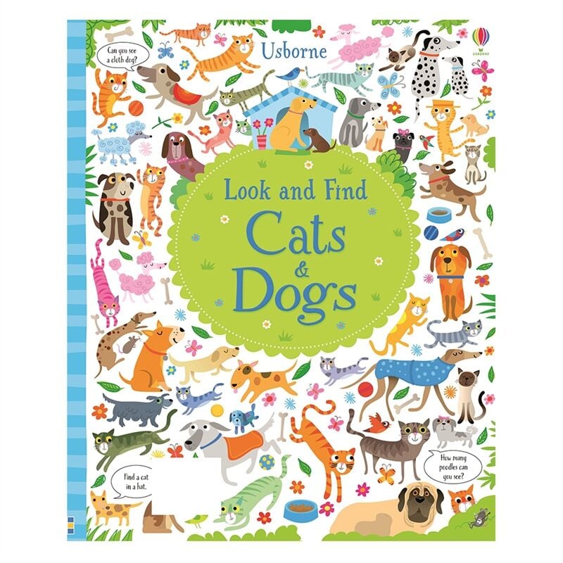 LOOK AND FIND CATS - DOGS