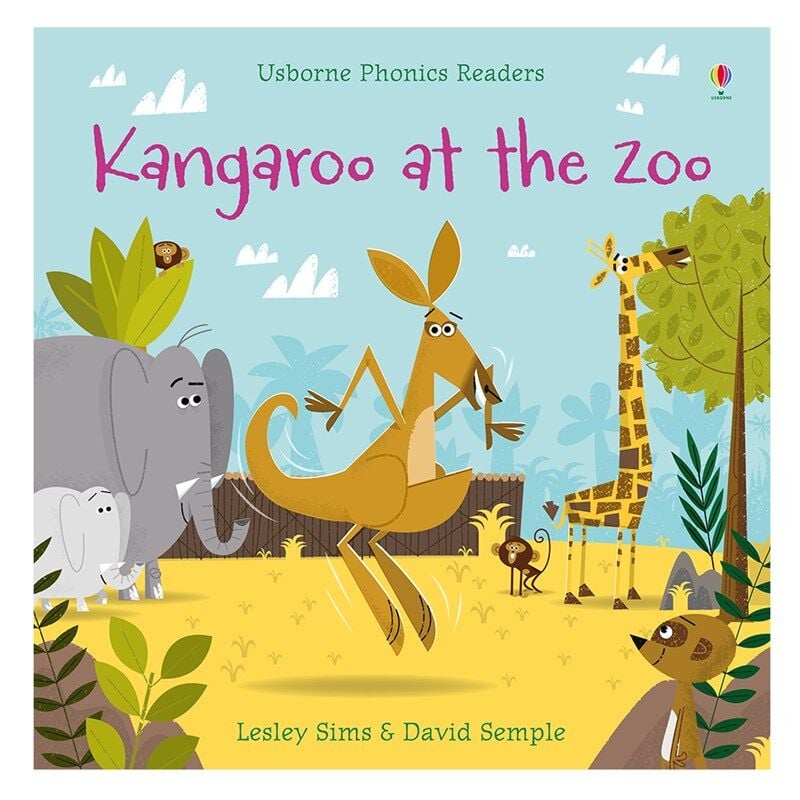 Kangaroo At The Zoo - Usborne Phonics Readers