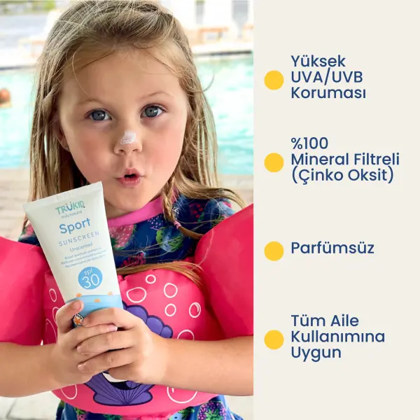 Suya Dayanıklı Güneş Kremi SPF30 100 ml