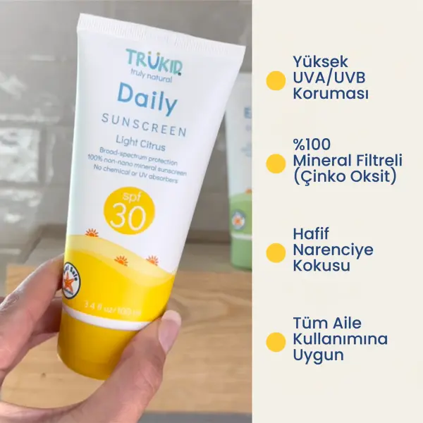 Günlük Kullanıma Uygun Güneş Kremi SPF 30 100 ml