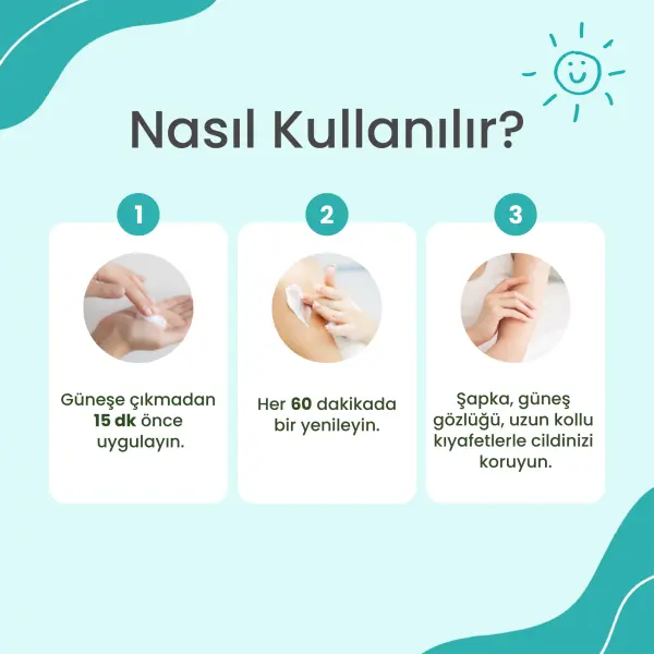 Kolay Uygulanabilir Güneş Kremi SPF 50 100 ml