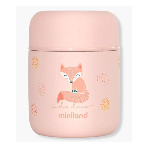 Mini Bebek Yemek Termosu 280 ml - Açık Pembe