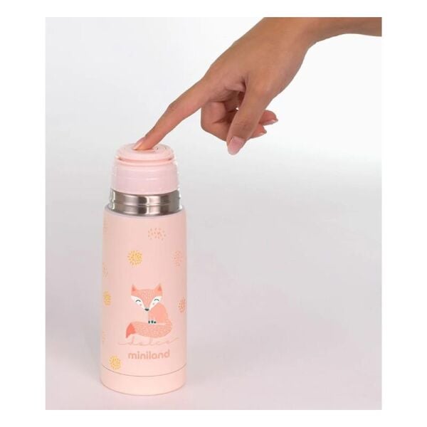 Paslanmaz Çelik Termos 350 ml - Açık Pembe