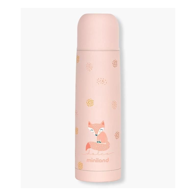 Paslanmaz Çelik Termos 500 ml - Açık Pembe
