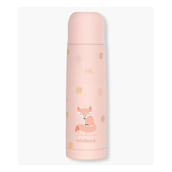 Paslanmaz Çelik Termos 500 ml - Açık Pembe