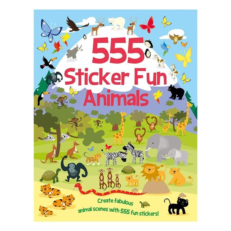 555 Sticker Fun - Animals