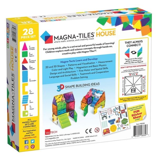 Magna- Tiles Ev Temalı 28 Parça