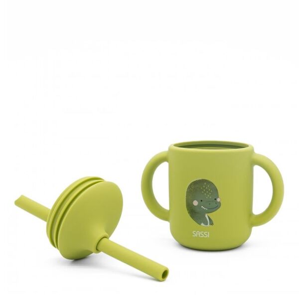 Silikon Pipetli Suluk - Güçlü Dinozor