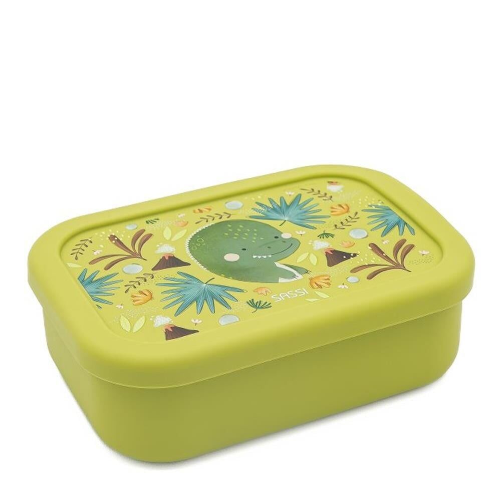 Silikon Beslenme Kutusu - Güçlü Dinozor