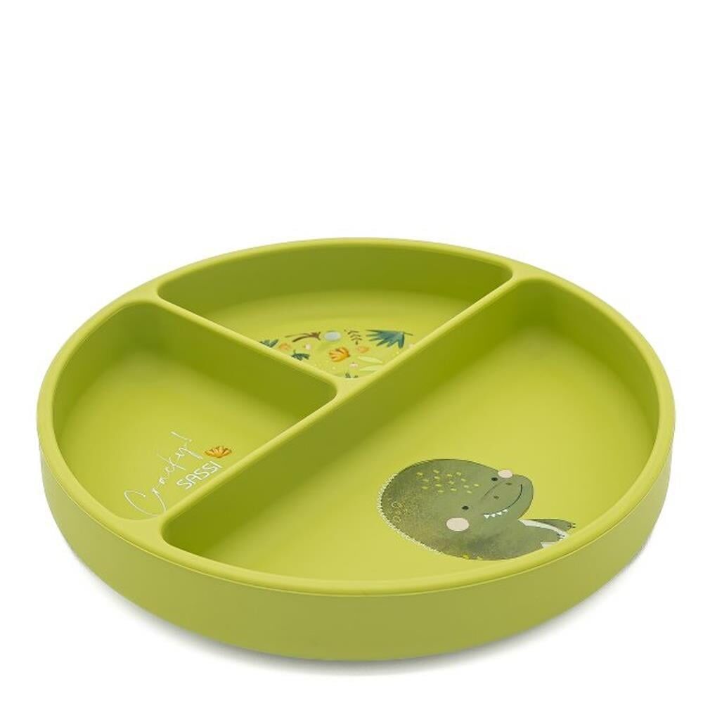 Vakumlu Silikon Tabak - Güçlü Dinozor