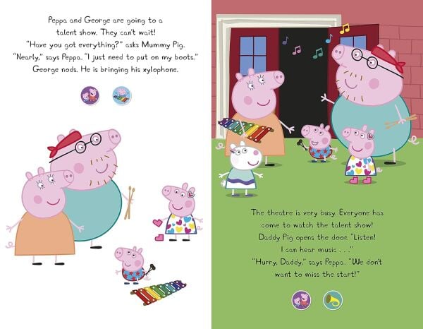 Peppa Pig - Peppas Talent Show Sound Book