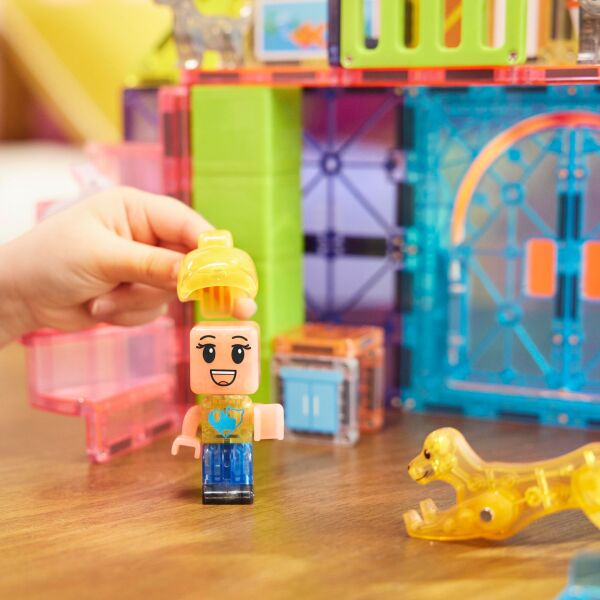 Magna-Tiles - Pet Playhouse - 50 Parça