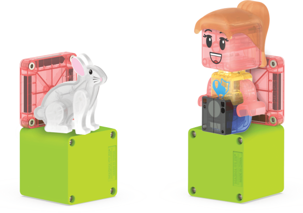 Magna-Tiles - Pet Playhouse - 50 Parça
