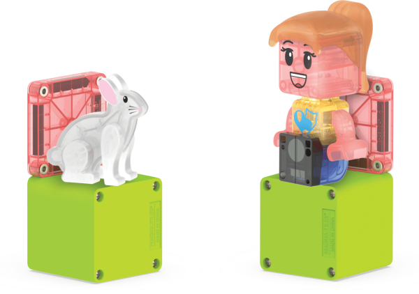 Magna-Tiles - Pet Playhouse - 50 Parça