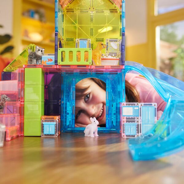 Magna-Tiles - Pet Playhouse - 50 Parça