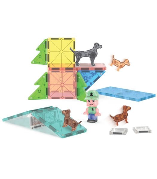 Magna-Tiles Puppy Park 27 Parça