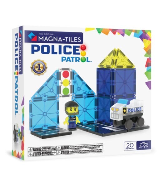 Magna-Tiles Police Patrol 20 Parça