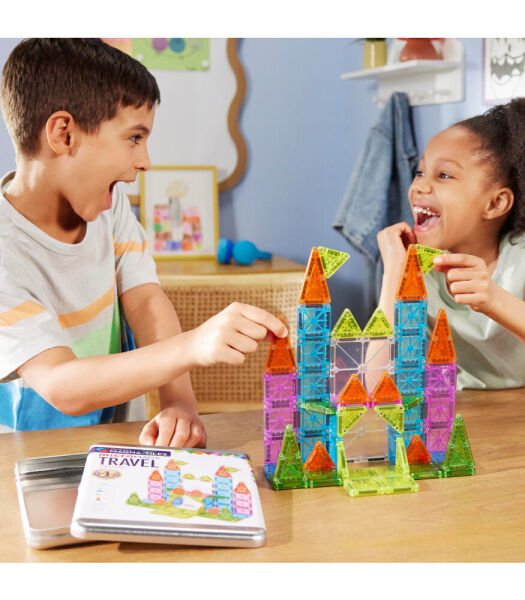 Magna-Tiles Travel Set  55 Parça