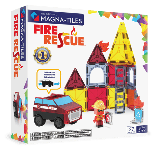 Magna -Tiles Fire Rescue - 27 Parça