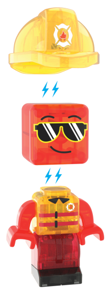 Magna-Tiles Fire Rescue - 27 Parça