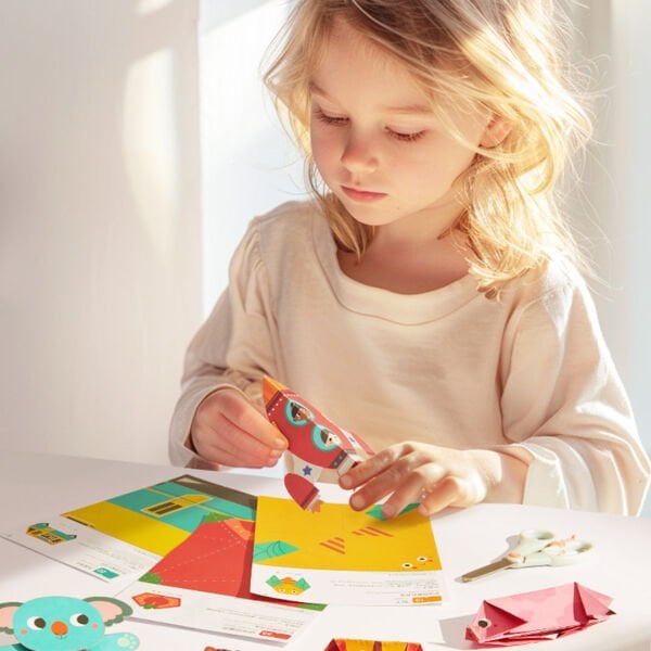 Zeka Oyunu Kitabı: Origami Etkinlikleri 1. Seviye