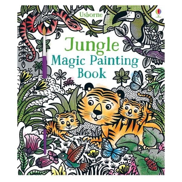 Jungle Magic Painting Book